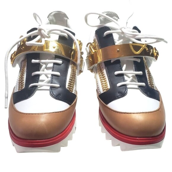 Giuseppe Zanotti Light Academia Maximalist Homme Low Top Sneakers - Picture 5 of 12